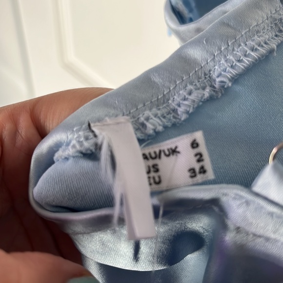 NEW Princess Polly - MALIHA MINI DRESS BLUE - Picture 8 of 8